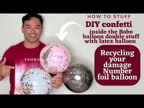 DIY Wonder Class: How to add Confetti into your (BOBO) Bubble