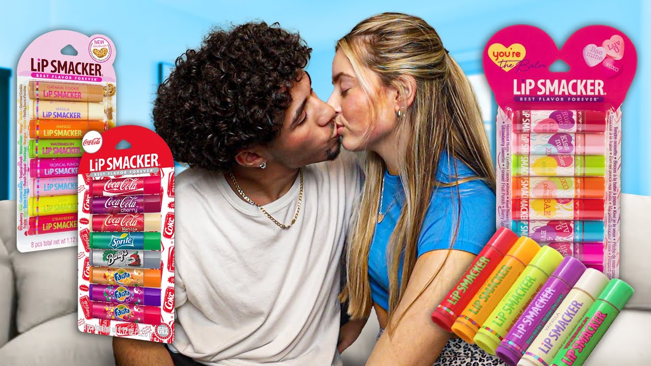 ЧЕЛЛЕНДЖ С ГИГИЕНИЧЕСКОЙ ПОМАДОЙ С МОЕЙ ДЕВУШКОЙ!