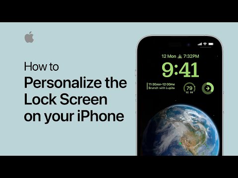 Video: Hvordan indstiller jeg låseskærmen på min iPhone XR?