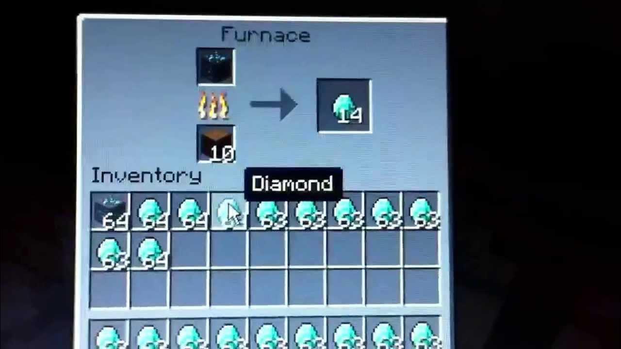 how-to-smelt-diamond-ores-in-minecraft-pc-youtube