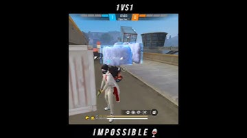 free fire impossible 🍷😈 #freefire #impossible #shorts #1v1