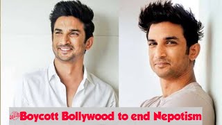 #Boycott Bollywood to end nepotism and parivarvad