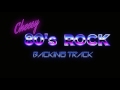 Cheesy 80s rock backing track  e minor 160 bpm