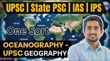 Oceanography Geography for UPSC | Complete Notes & Concepts for Prelims & Mains