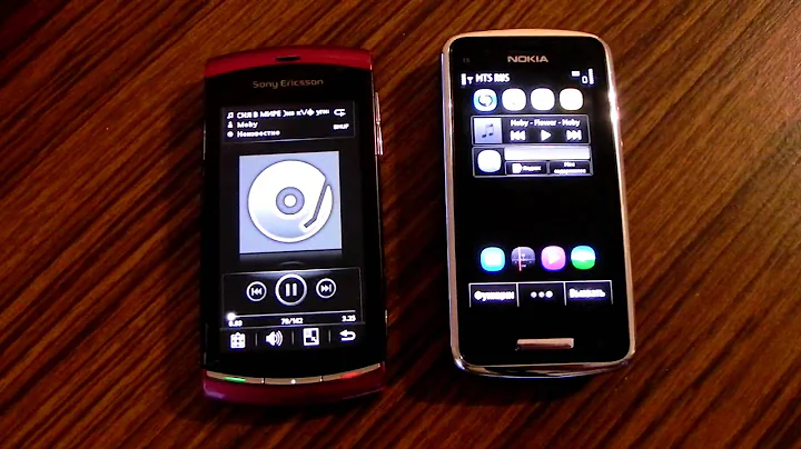 Nokia C6-01 vs Sony Ericsson U5i Vivaz sound test