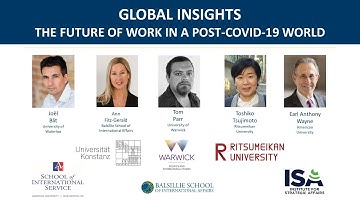 Global Insights: The Future of Work in a Post-COVID-19 World