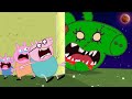 Zombie Apocalypse, PEPPA PIG TURNS INTO A GIANT ZOMBIE | Peppa Pig Funny Animation