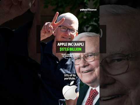 Warren Buffett’s top holdings: 2023 vs. 2001 💰 #shorts #warrenbuffett