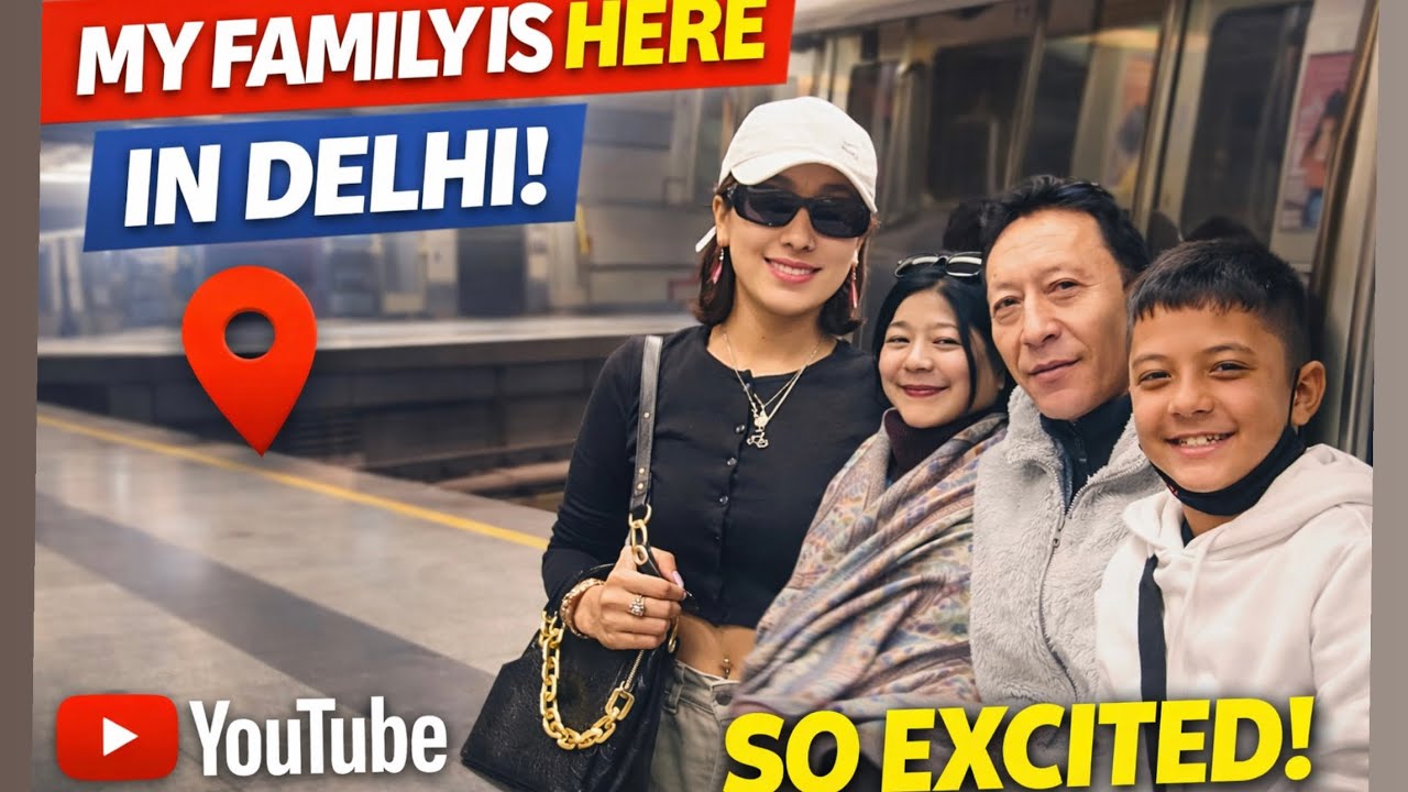 My Family Came to Delhi & I Cooked for Them 💕 | Happy Moments Vlog// #happyfamily #youtube 