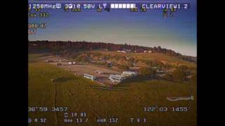 Microvector 1st flight