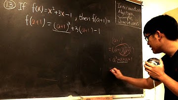 Intermediate Algebra Q13 FAST!!! (with music)