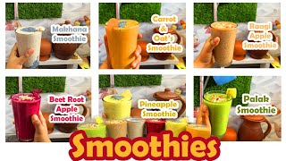 Morning breakfast | Weight Loss Smoothie Recipes | No Sugar | Budget Friendly | High Protein | 6 Day