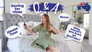 Q&A Why We Haven't Been On YouTube | Saving For Visas | How To Stay Motivated When Emigrating