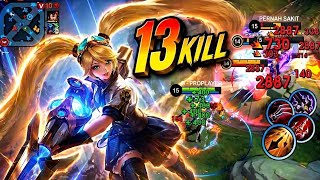 13 Kills 💪 Insane Miya Squad Full Gameplay | Poco x3 Pro vs iPhone 13 🤔