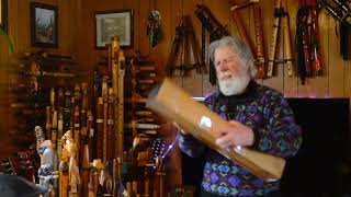 Taking a First Look at a New To Me Woodsounds Flutes F#4 Nigerian Ebony NAS Flute Wow!