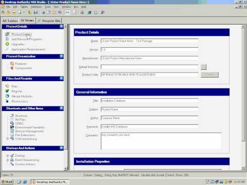 Application Packaging with MSI Studio