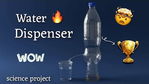 DIY Water Dispenser Machine | Science Project 2026