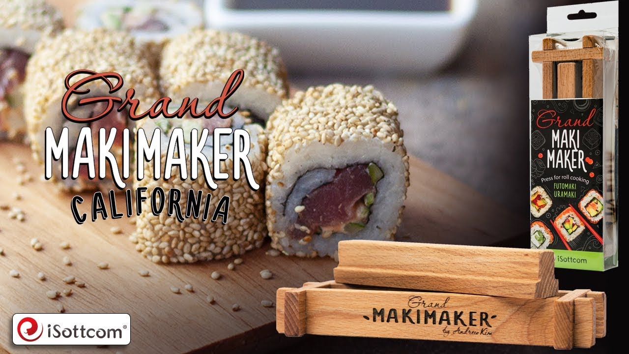 CALIFORNIA roll Makimaker Grand - YouTube