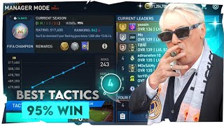 MANAGER MODE BEST TACTICS TIPS TO REACH FIFA CHAMPION EASILY | FIFA MOBILE 23