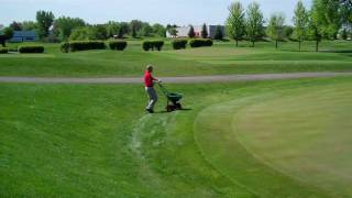 Medina Golf and Country Club Aerification May 2010