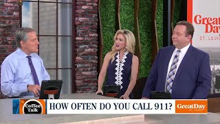 Coffee Talk: How often do you call 911!?