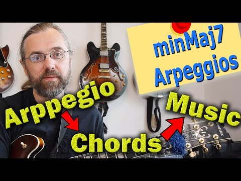 Minor Arpeggios minor Major 7 Explore 5 Essential Chord Sounds Jazz Guitar Lesson