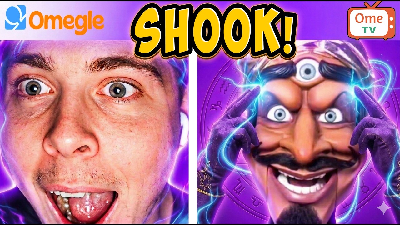 Omegle Freaks Out When Dummy Reads Their Thoughts (Ome TV Prank)