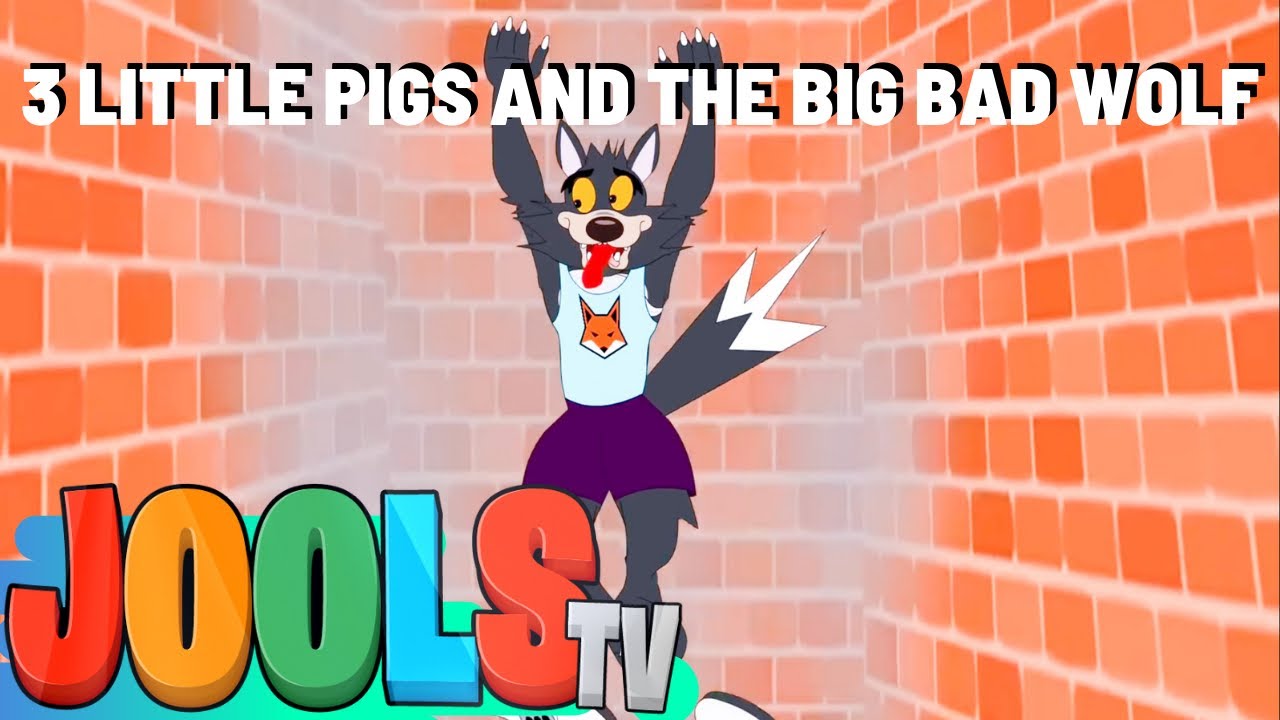 3 Little Pigs & The Big Bad Wolf | Jools Tv™️ Nursery Rhymes & Kid Songs |  Trapery Rhymes™️ - Youtube