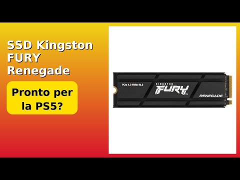 RECENSIONE (2025) : SSD Kingston FURY Renegade 4000G. DETTAGLI ESSENZIALI
