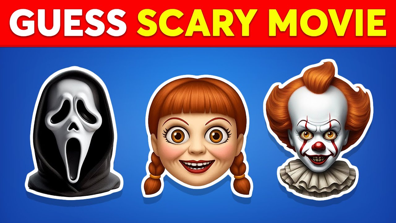 Угадай очень страшное кино по эмодзи 😱🤡 Фильм ужасов 👻 Киновикторина