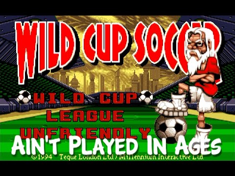 Wild Cup Soccer, Amiga - Ain't Played In Ages