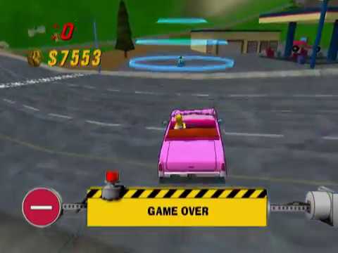 The Simpsons: Road Rage (PS2 Gameplay)
