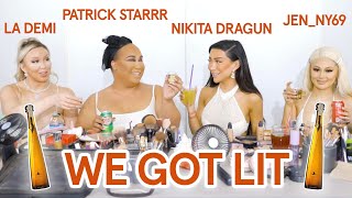 DRUNK GET READY WITH US feat. Nikita Dragun Jenny69 \& LaDemi | PatrickStarrr