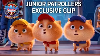 PAW Patrol: The Mighty Movie | Meet the Junior Patrollers Exclusive Clip | Paramount Pictures UK