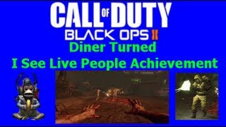 COD BO2 - Diner Turned - I See Live People Achievement Guide