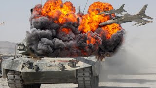 Танковый конвой США, направлявшийся в Украину, попал в засаду российских ВВС на границе