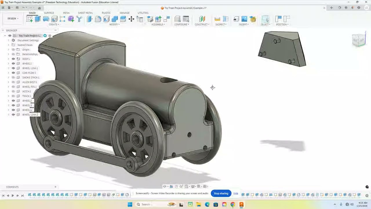 Toy Train Video #2 Assembly