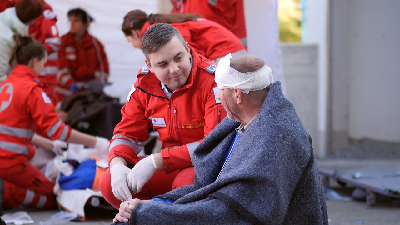 Evakuierungsübung  Rehabilitationszentrum Aflenz April 2016