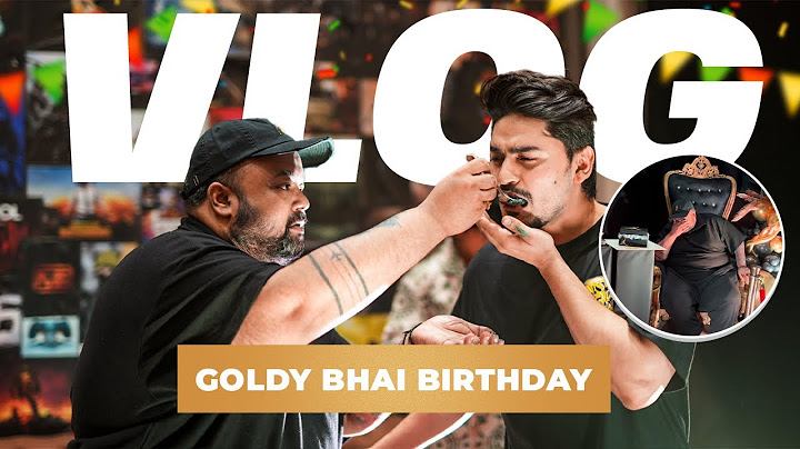 Goldy Bhai Ka Birthday Celebration 🥳 - VLOG