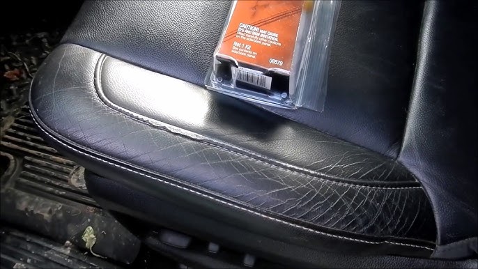 Repairing Corvette leather car seat using 3M repair kit - it's a miracle! 