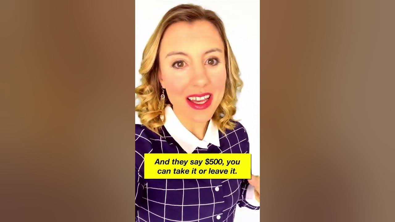 How to make a bargain in English YouTube