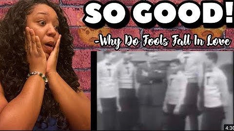 FRANKIE LYMON AND THE TEENAGERS - WHY DO FOOLS FALL IN LOVE REACTION