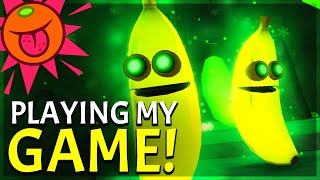 I PLAY MY GAME! (Roblox Banana Eats)