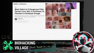 DEF CON Safe Mode Biohacking Village - Andrea Downing - Infodemic: Threat Models