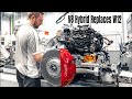 V8 Hybrid Replaces Bentley W12 Engine