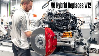 V8 Hybrid Replaces Bentley W12 Engine