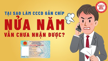 Tại Sao Làm CCCD Gắn Chíp Nửa Năm Vẫn Chưa Nhận Được? | TVPL