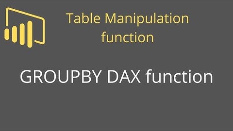 GROUPBY DAX Function with CURRENTGROUP | Full Explanation in Hindi + Real Example | Power BI DAX