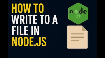 Node.js Tutorial: Writing to Files the Easy Way #nodejs #technology #tech #codingshorts