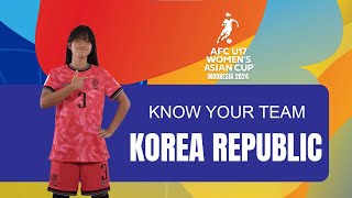 #U17WAC | Know Your Team : Korea Republic